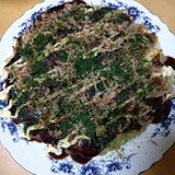 我が家のお好み焼き♪めっちゃおいしいよ!!